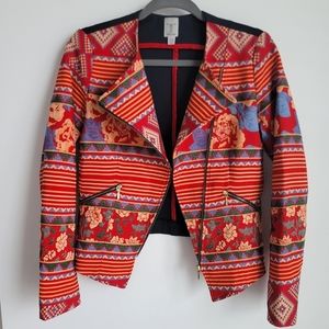 Embroidered Asymmetric Blazer Tristan